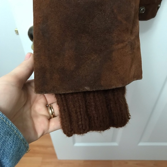 Dark brown suede leather jacket by El Toro leathers. Very vintage. - Picture 4 of 4